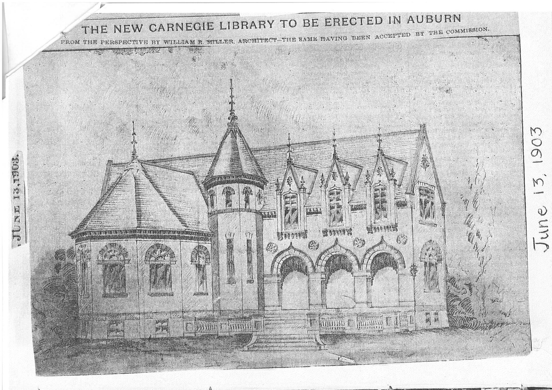 Carnegie Library Announcement