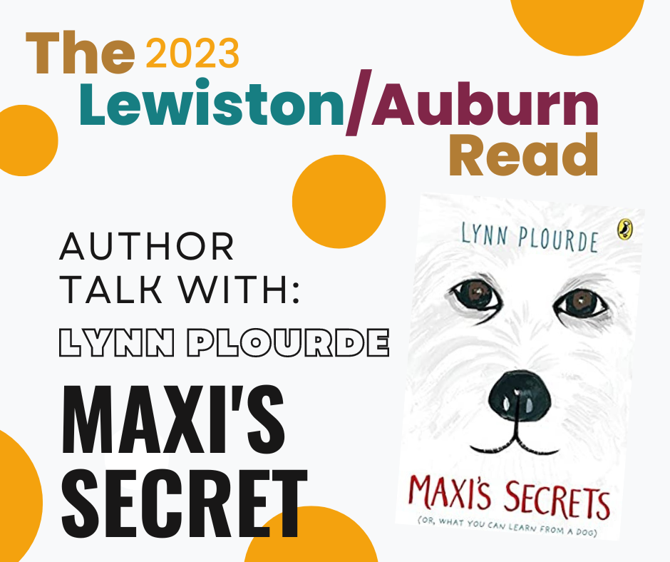 Author Talk Infor with Maxi's Secret Book Cover Image