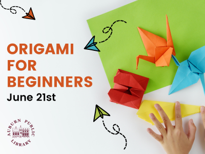 Orgami paper and birds with hands