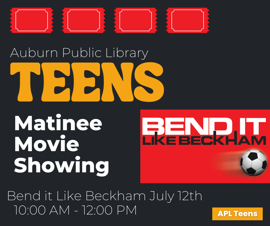 Teens Movie graphic - Bend it like Beckham