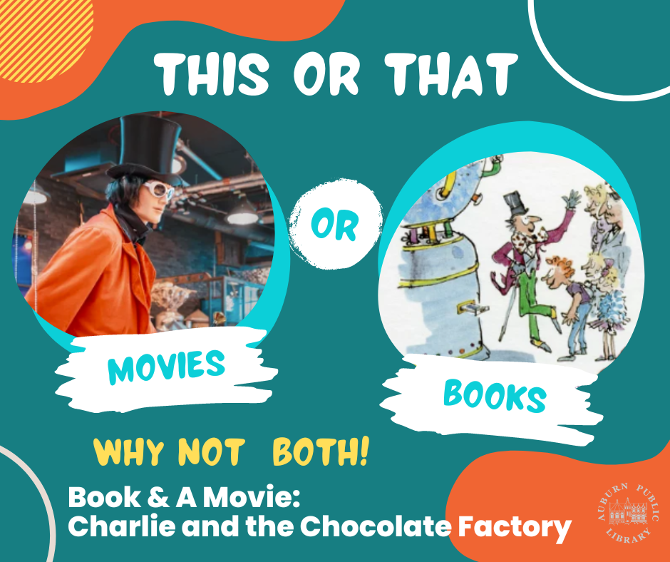 This or That book or movie images for Charlie and the Chocolate Factory