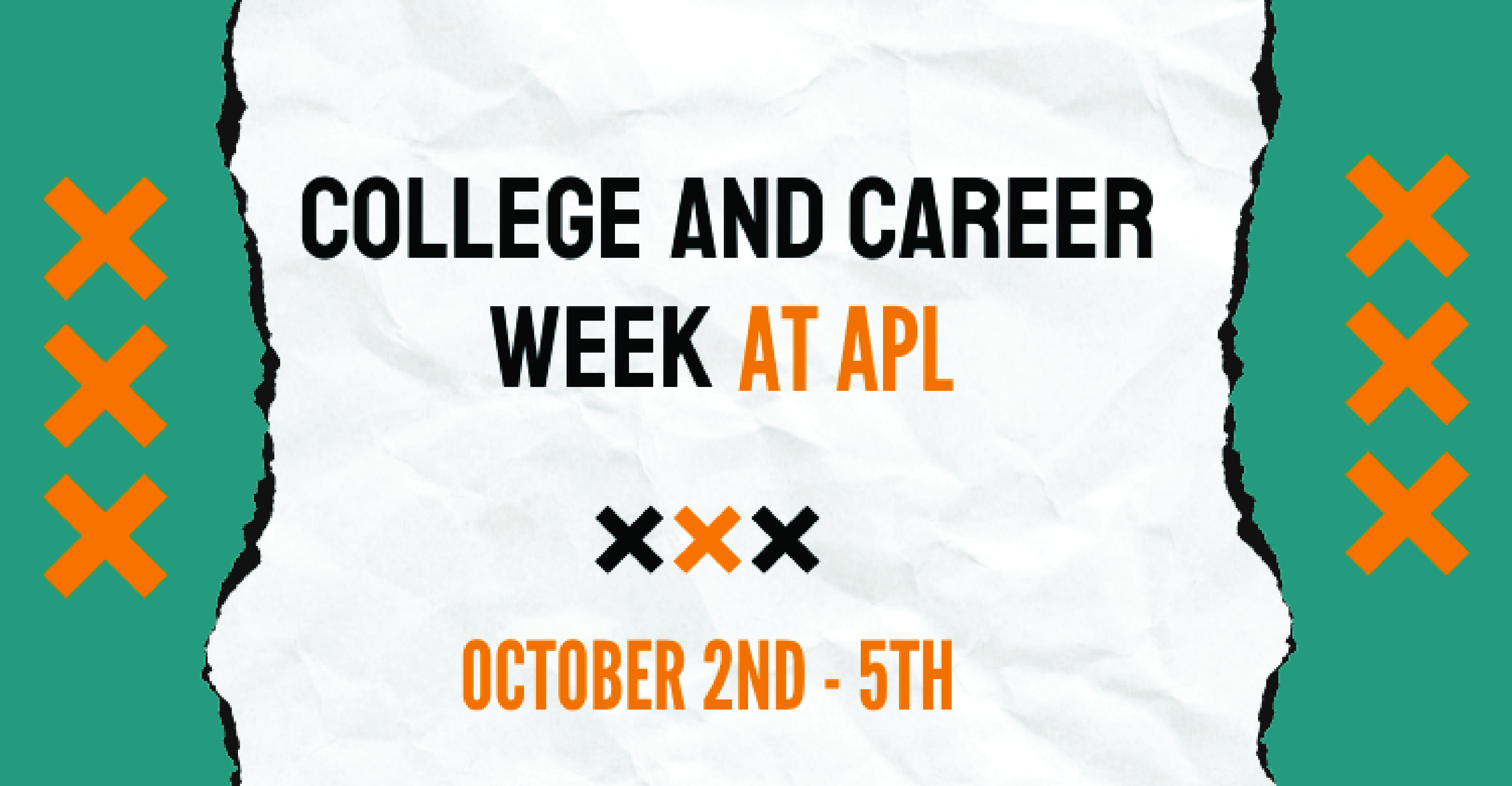 College and Career Week at APL Oct. 2nd-5th 