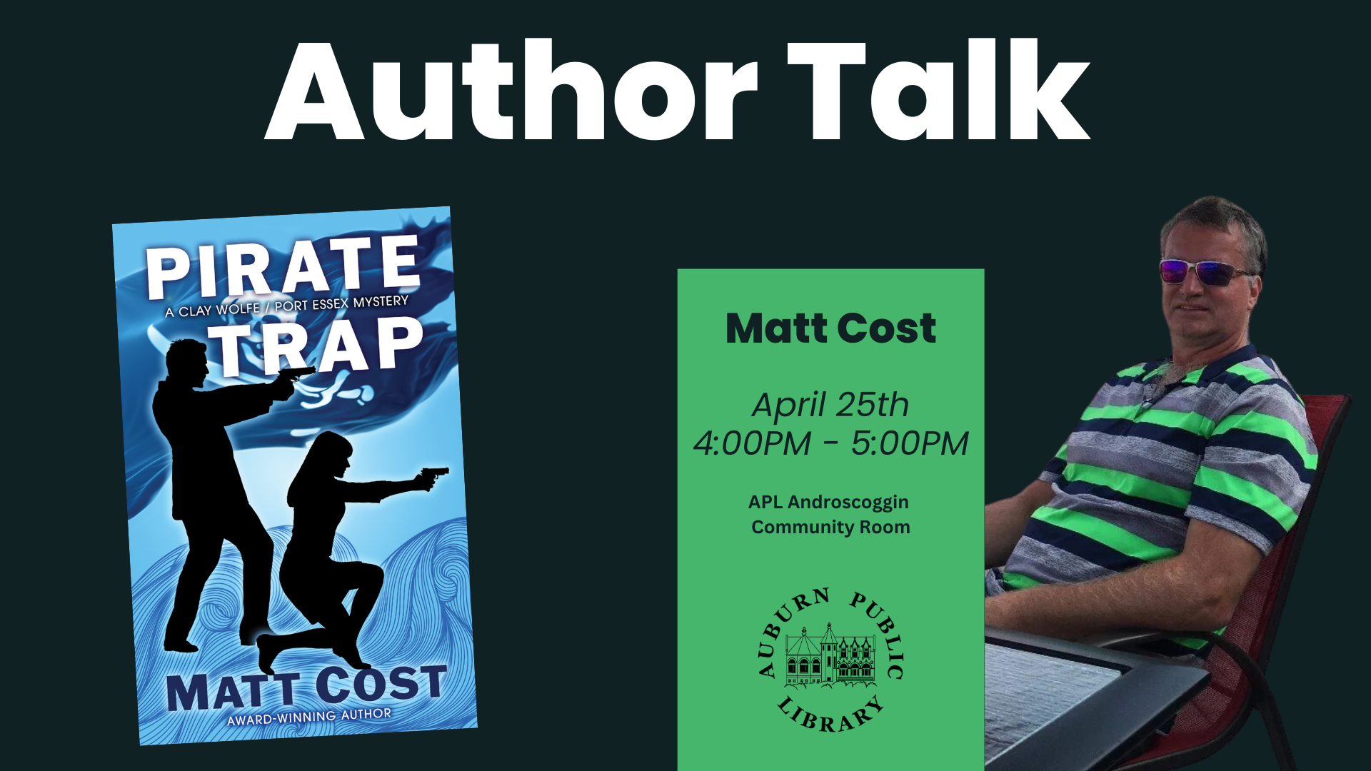 Author Talk with Matt Cost