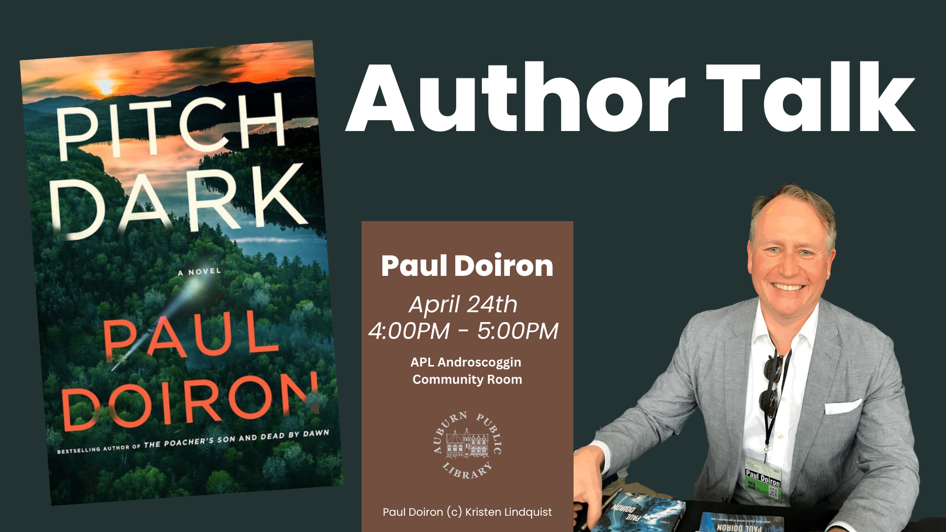 Author Talk with Paul Doiron