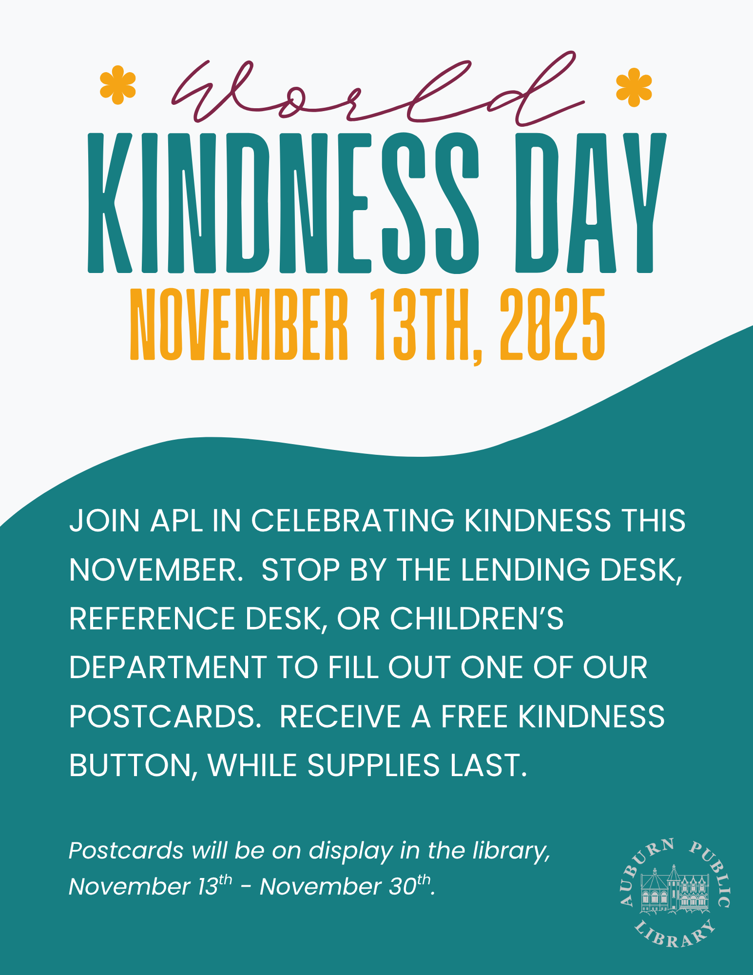 World Kindness Day Flyer 