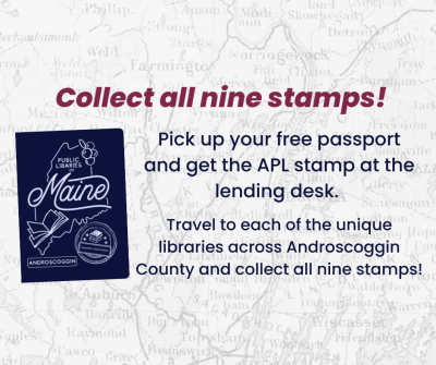 Map background with fake passport and text