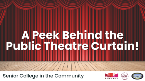 A Peek Behind the Public Theatre Curtain