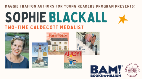 Sophie Blackall photo with book covers