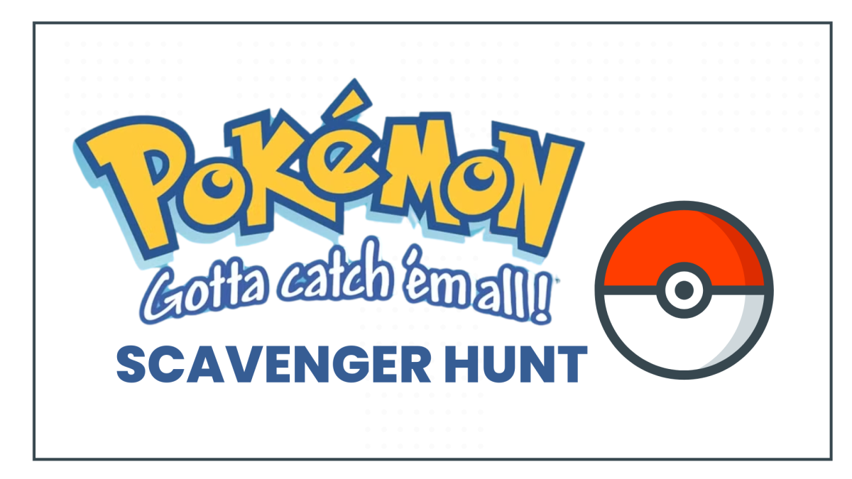 Pokemon text with red and white poke ball