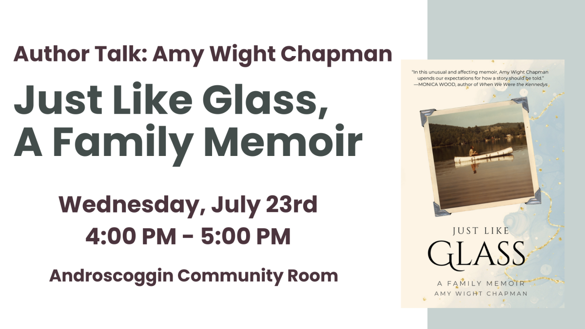 Author Talk with Amy Wight Chapman