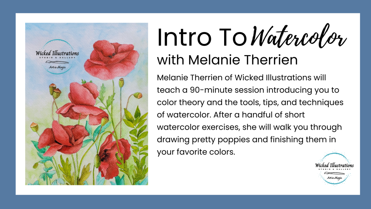 Intro to Watercolor with Melanie Therrien