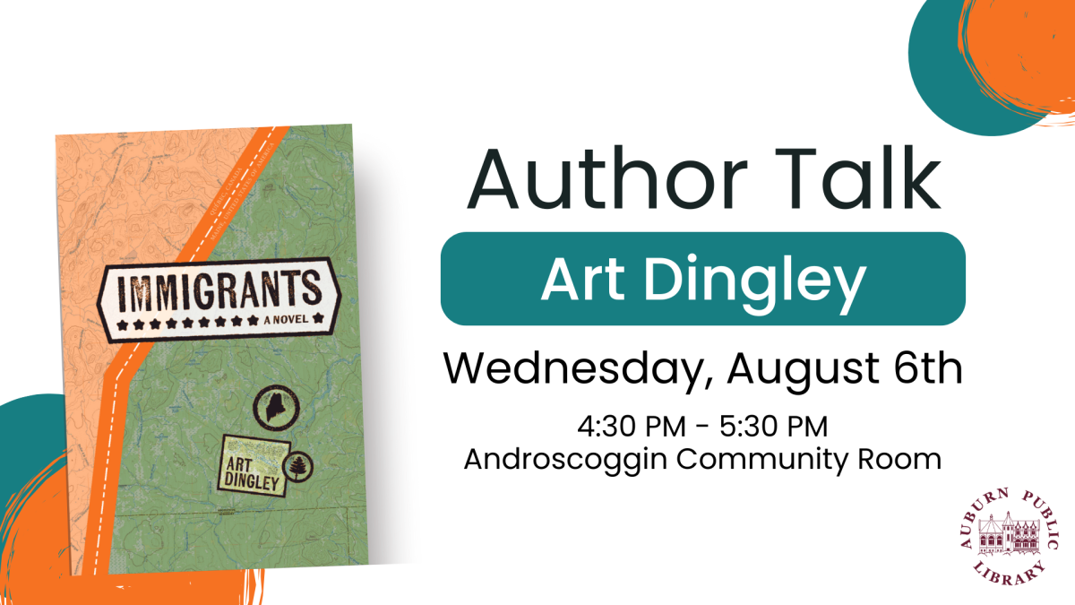 Author Talk with Art Dingley