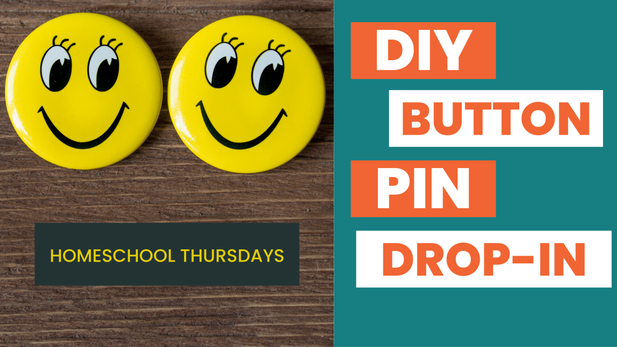 Button Pin Drop-In with Smiley Face Buttons