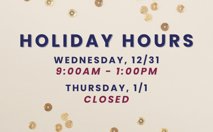 Holiday Hours 