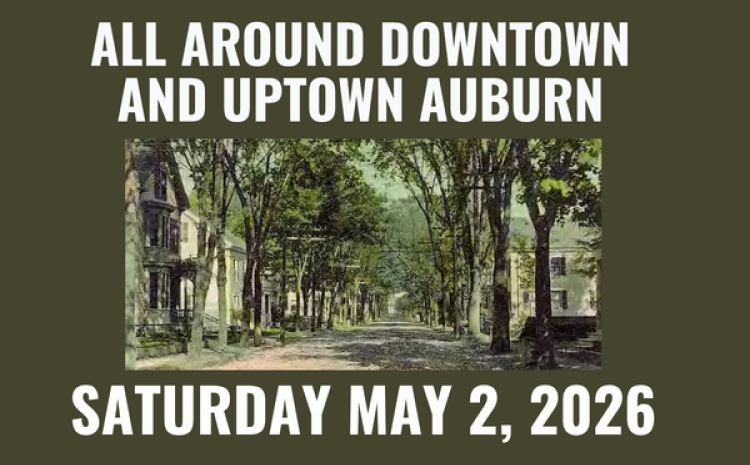 Jane's Walk 2026 green background, old photo and white text